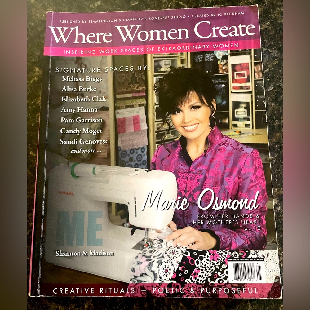 Where Women Create Vintage Magazine